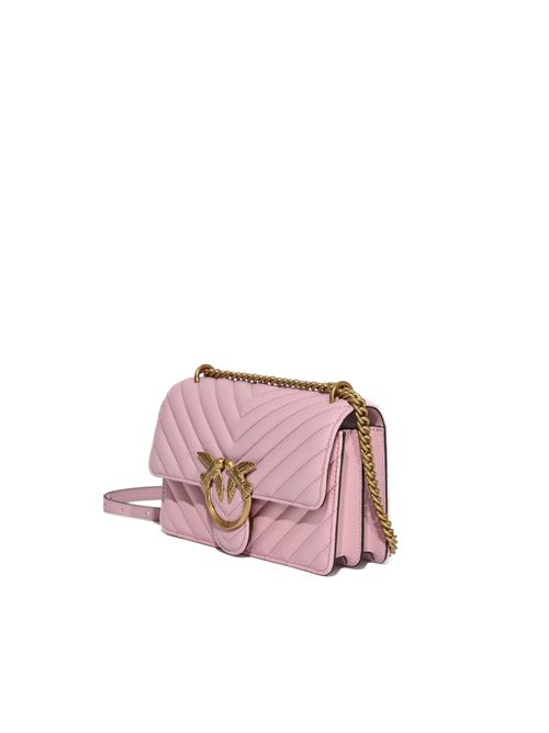 Borsa Mini Love One Chevron Rosa PINKO | 100074 A0GKP26Q